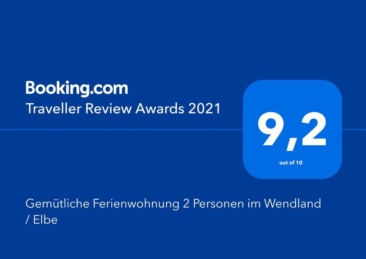 Gemuetliche Ferienwohnung 2 Personen Im Wendland / Elbe Trebel Zewnętrze zdjęcie